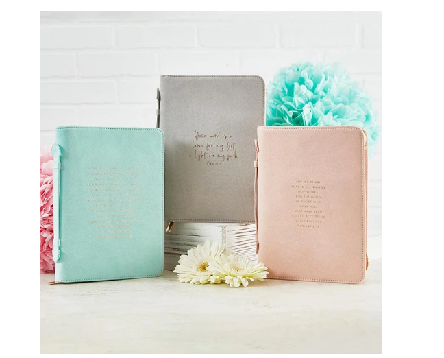 Simply Faith Bible Cover- Romans 8:28
