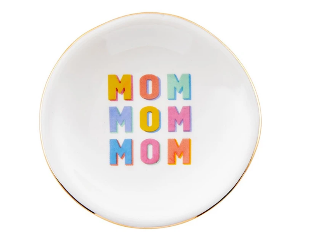 2 piece Trinket Tray & Earring Set - MOM