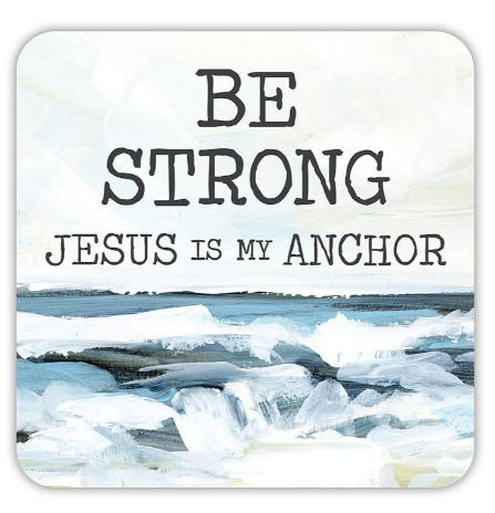 Be Strong Keychain with Card