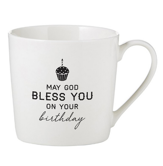 Café Mug - Happy Birthday