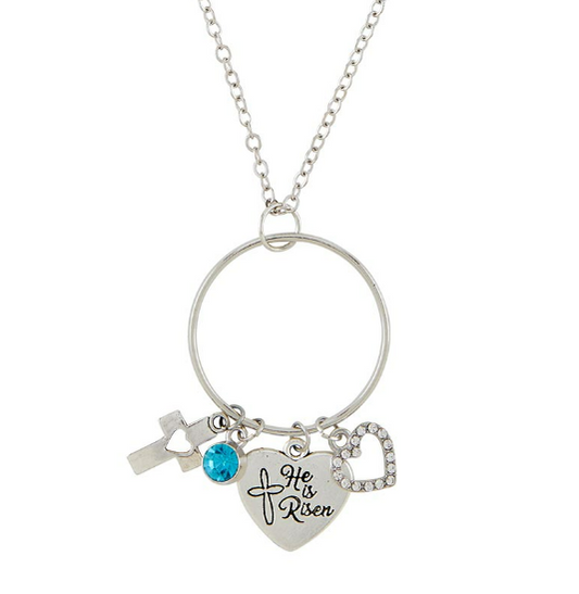 He is Risen Necklace