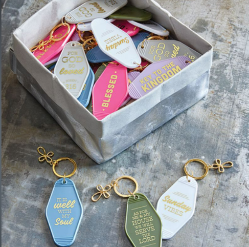 For God so Loved Key Chain