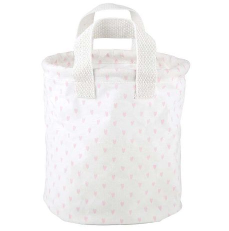 Hearts Small Canvas Organizer