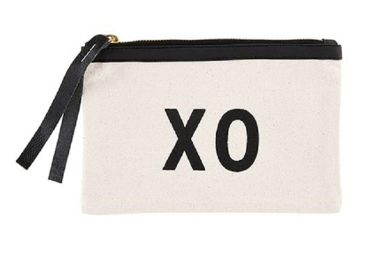 Canvas Pouch - XO
