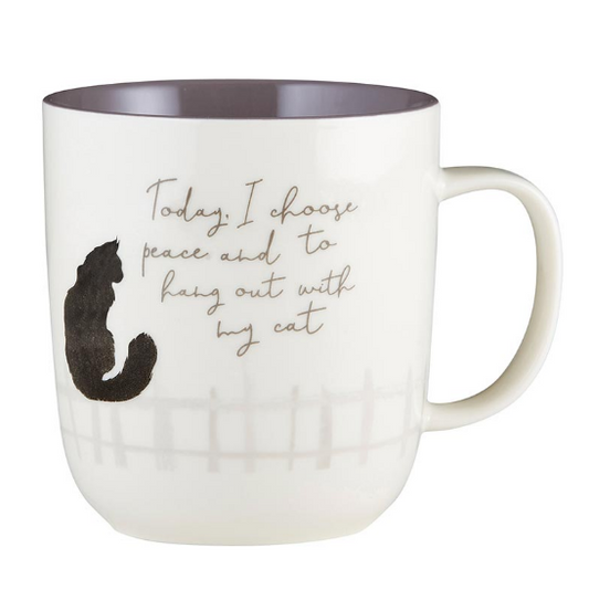 Purrrfect Mug - Peace and My Cat