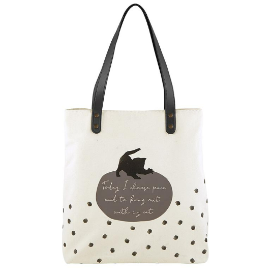 Peace And My Cat Tote