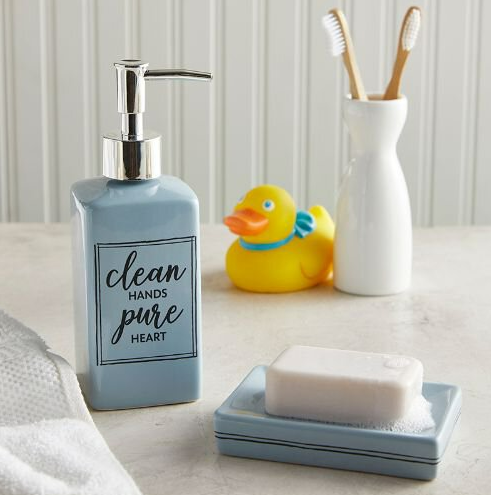 Clean Hands Soap Dish