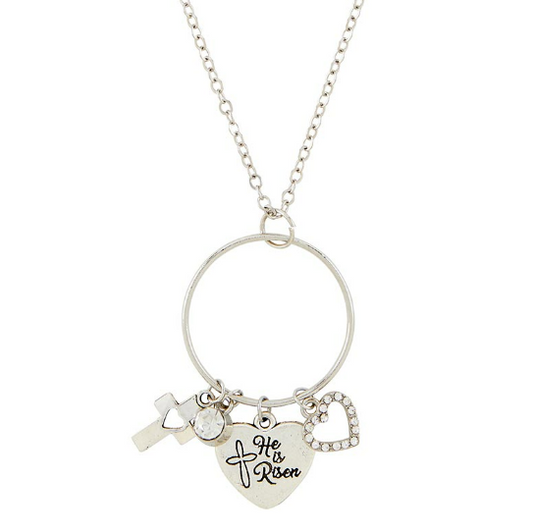 He is Risen Necklace