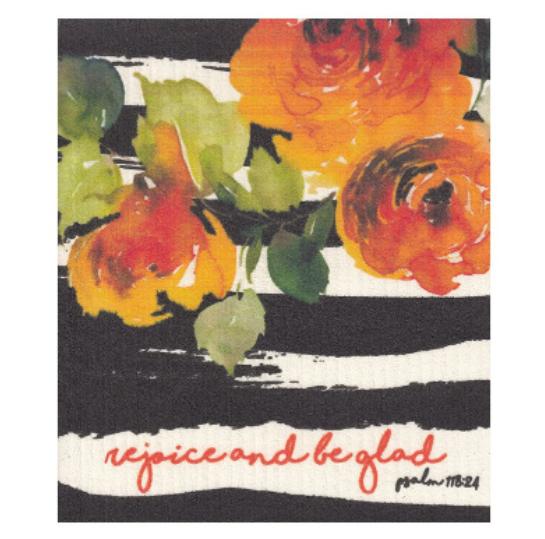 Rejoice Be Glad -- Dishcloth