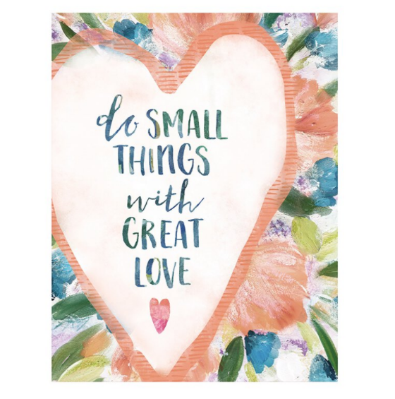 Square Magnet - Do Small Things With Great Love