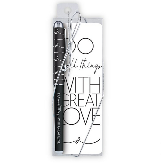 Do Small Things Pen and Bookmark Set