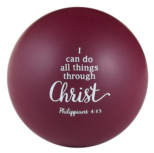 I Can Do All Things Hand Exercise/Stress Ball