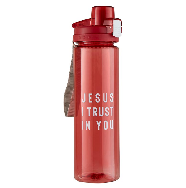 Jesus I Trust in You Water Bottle