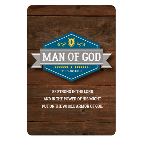 Man of God Tire Pressure Gauge Key Chain