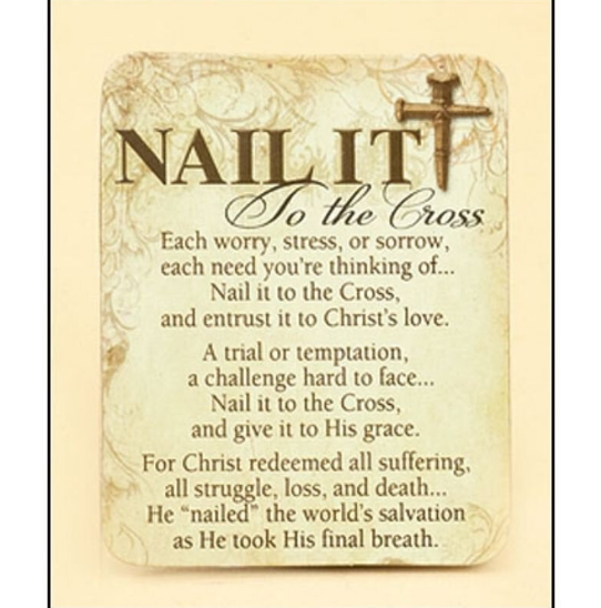 Nail it to the Cross Magnet