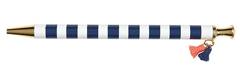 Tassel Pens - Navy Cabana