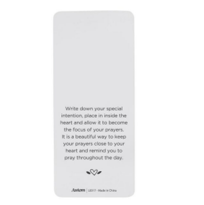 Heart Prayer Box Pendant