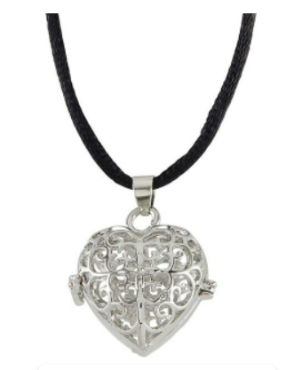 Heart Prayer Box Pendant