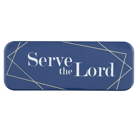 Serve The Lord Plaque