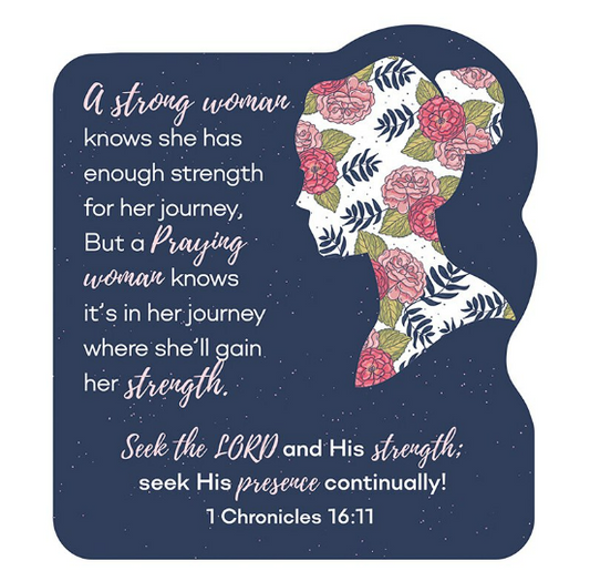 Shaped Magnet - Strong Woman