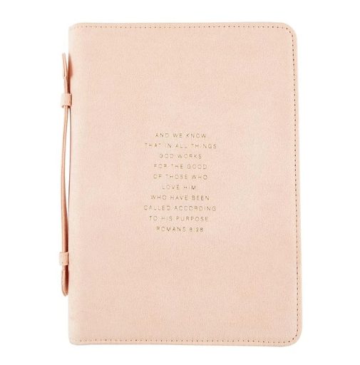 Simply Faith Bible Cover- Romans 8:28