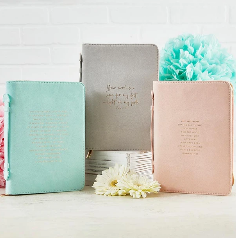 Simply Faith Bible Cover - Psalm 119:105