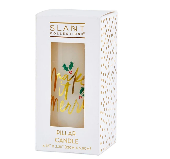 Pillar Candle - Make It Merry