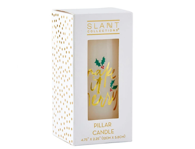 Pillar Candle - Make It Merry