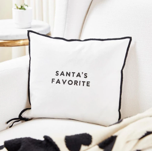 Accent Pillowcase - Santa's Favorite