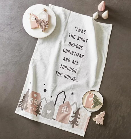 Holiday Tea Towel - 'Twas the Night Before Christmas